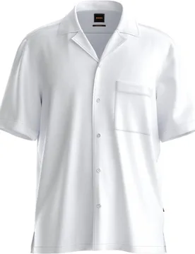 Camisa manga corta de hombre tallas grandes - Boss - FashionsVida
