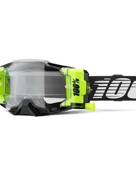Maschera Moto Cross Enduro ARMEGA FORECAST Nero Bianco taglia uni - 100% - FashionsVida