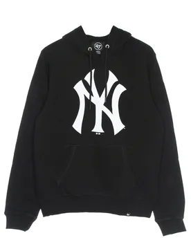 Felpa Cappuccio Uomo Mlb Imprint Burnside Hoodie Neyyan Jet Black - 47 BRAND - FashionsVida