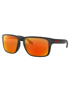 Sonnenbrille Holbrook XL Matte Black Prizm Ruby schwarz - Oakley - FashionsVida