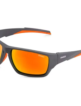 Lunettes De Soleil Jacara Grey / Black / Orange SINTEC®/CAT3 Homme - Sinner - FashionsVida