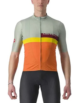 Maillot à Manches Courtes A Blocco - Castelli - FashionsVida
