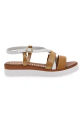 Sandali Cognac Made In Italy 4827 37