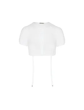 Blusa Dirndl ELLS crema 36 - Gottseidank - FashionsVida