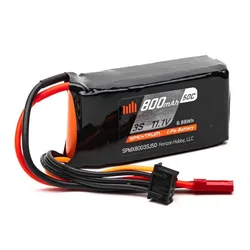 Batterie 3s 11.1v 800mah 50c Li-po Jst-rcy Black One Size unisex