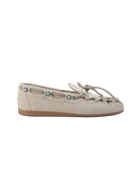 Posa Zapatos náuticos beige 41 - Posa - FashionsVida