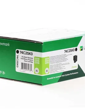 Toner 74c2sk0 Black One Size unisex - Lexmark - FashionsVida