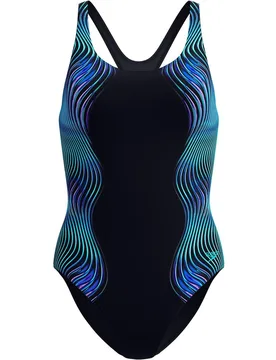 Bañador de natación para mujer Print Medalist One Piece - Speedo - FashionsVida