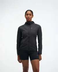 Women's SkyFlow Wind Jacket in Black, Size Small