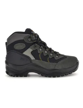 Scarponcini da trekking grigi e neri con support system 10694S12 41 - TRACK DOWN - FashionsVida