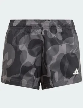 Short Essentials AEROREADY Seasonal Print Junior 11-12A Black / Carbon / Grey Six / Grey Five - Adidas - FashionsVida