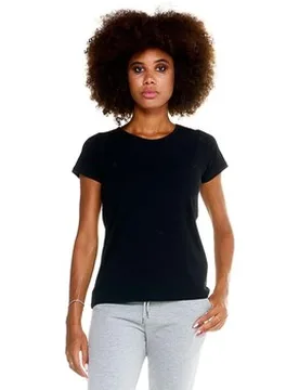T-Shirts & Poloshirts Woman T-Shirt Short Sleeves Basic Eu S Female - Leone 1947 - FashionsVida