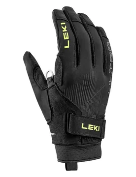 Guanti Ultratrail Tr Black / Neonyellow 70 cm - LEKI - FashionsVida