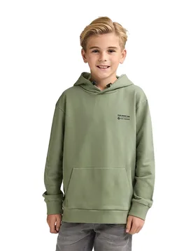 Felpa Con Cappuccio B-1060-swh353 Sage 3-4 Anni - Petrol industries - FashionsVida