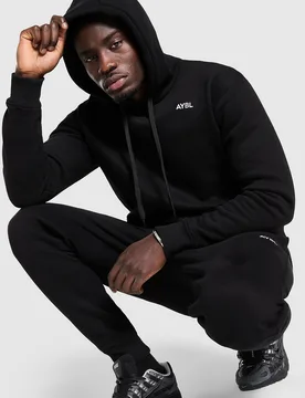 Essential Hoodie - Herren, Schwarz - male - Size: L - AYBL - FashionsVida