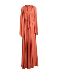 Maxi-Kleid Damen Rostrot 38 Damen
