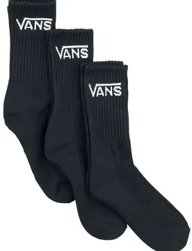 Socken - Classic Crew (3er Pack) - EU38-42 bis EU43-47 - Größe EU 43-47 - schwarz - Unisex - unisex - Vans - FashionsVida