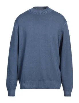 Rollkragenpullover Herren Taubenblau 46,56,58 Herren - FILIPPO DE LAURENTIIS - FashionsVida