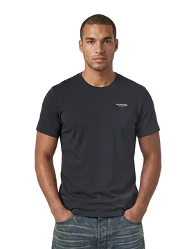 T-shirt à Manches Courtes D19070-c723 Dark Legion Blue S - G-Star - FashionsVida
