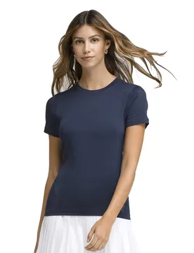 Pro Seamless Short Sleeve T-shirt Classic Navy L - Wilson - FashionsVida