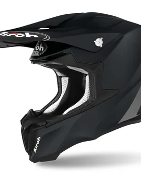 Casco Moto Cross Enduro TWIST 2.0 Color Nero Opaco taglia XL - Airoh - FashionsVida