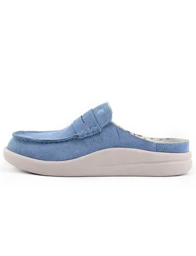 Frenchy Womens Suede Mule - - Size: 7 - KickBack Shoes - FashionsVida