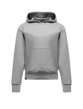 Sudadera con capucha unisex Eagle gris claro XS - Salewa - FashionsVida
