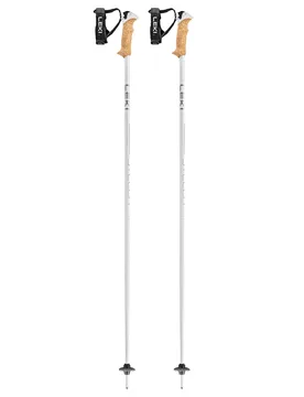 Bâtons de ski Stella S Lady Blanc für Damen Größe 105 cm Weiß - LEKI - FashionsVida