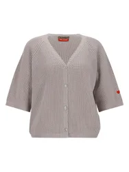XXL HALF SLV KNIT CARDIGAN female