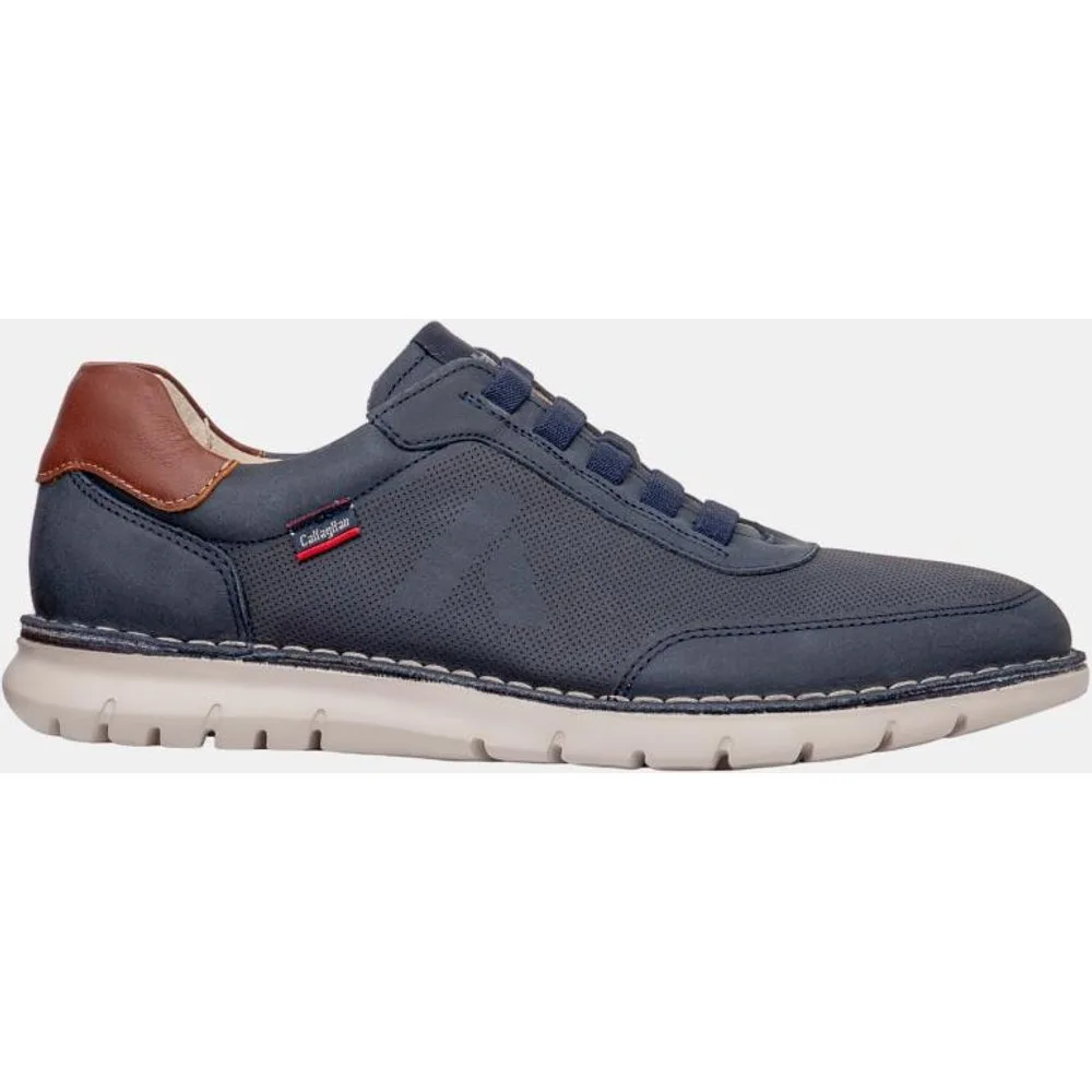 Zapato cordones elasticos piel - Callaghan - FashionsVida