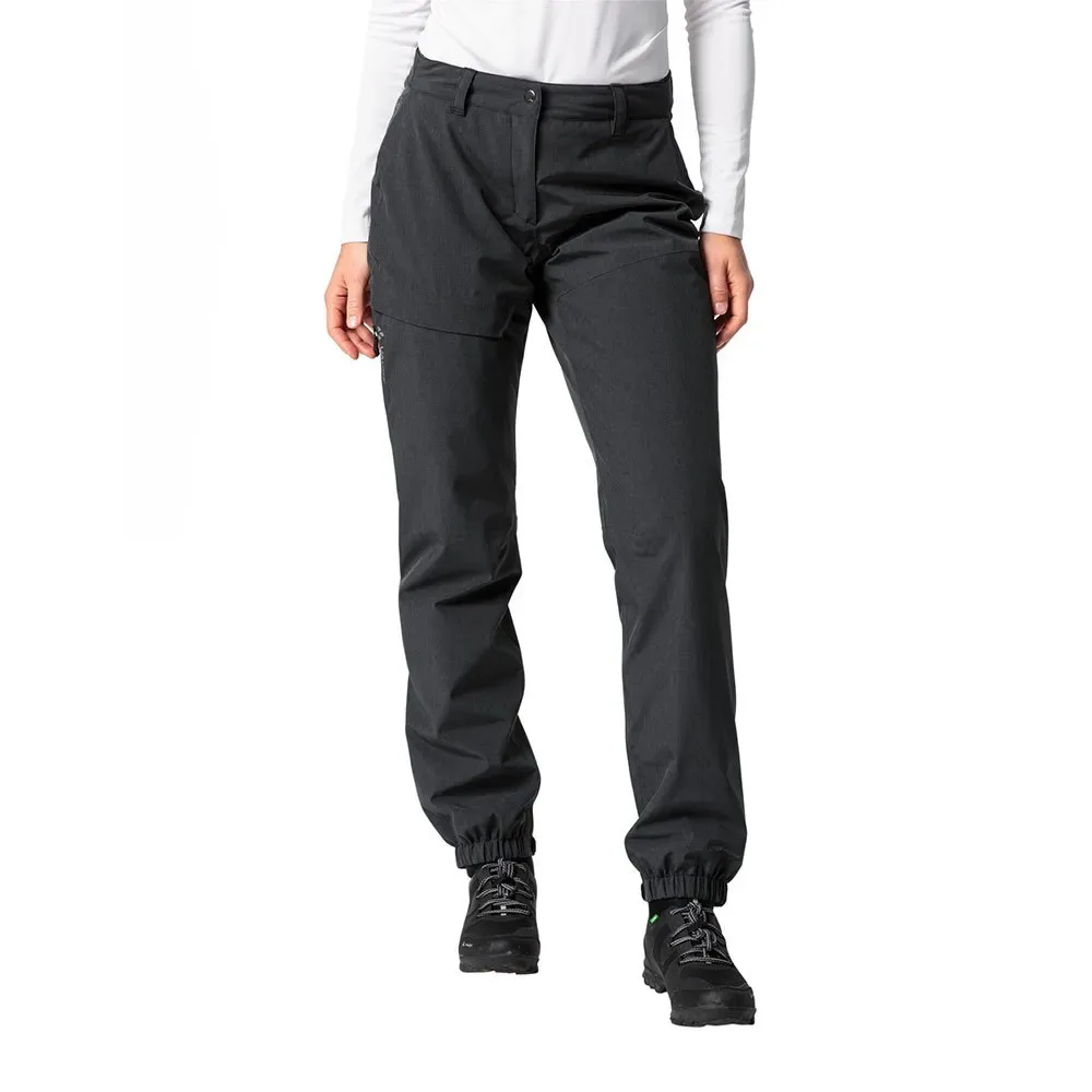 Pantaloni Yaras Black Uni - Vaude Bike - FashionsVida