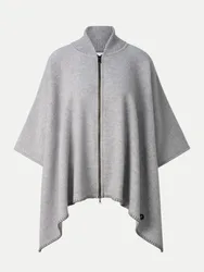 Bogner Wollmix-Poncho NELLIE Grau