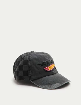Pure Cotton Hot Wheels™ Baseball Cap (3-13 Yrs) Black Mix Female - M&S - FashionsVida