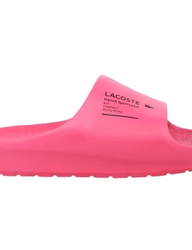 Serve Slide 2.0 223 2 Cfa Womens Pink Sliders - Size Uk 3 - Lacoste - FashionsVida
