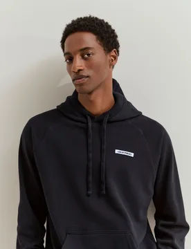 Sudadera de hombre con capucha en marino - Lion of Porches - FashionsVida