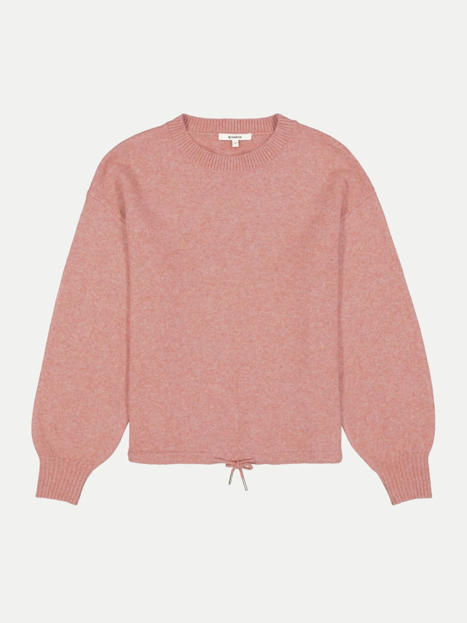 Pullover mit Kordelzug Rosa L - Garcia - FashionsVida
