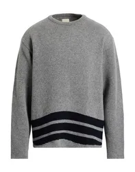 Pullover Herren Grau S Herren