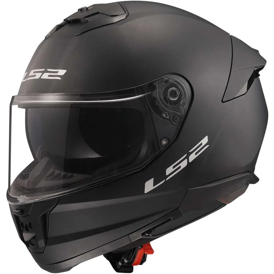 Casco Moto Integrale FF808 STREAM II Solid Nero Opaco taglia XS - LS2 - FashionsVida