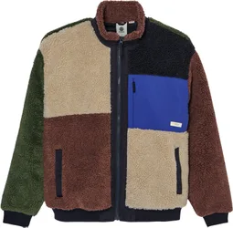 Polaire zippée en sherpa - Oak Sherpa Jacket Multi - Taille L - Marron