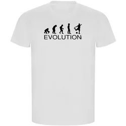 T-shirt à Manches Courtes Futbol Evolution Goal Eco White L