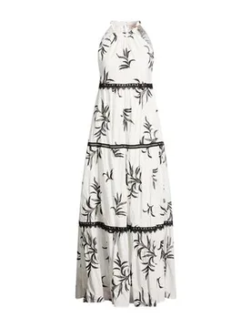 Maxi-Kleid Damen Weiß 34 Damen - KAOS JEANS - FashionsVida