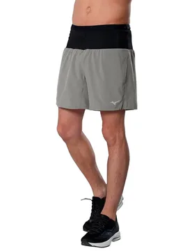 Pantaloni Corti Active Multi Pocket 5in Lava Smoke XL - Mizuno - FashionsVida