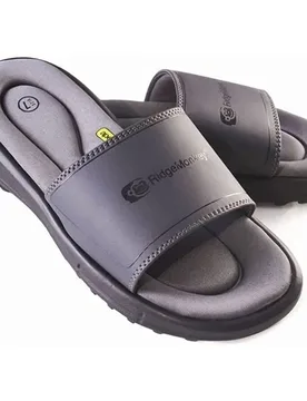 Apearel Dropback Slides Grey UK 6.5-8 Men - Ridgemonkey - FashionsVida