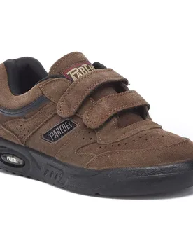 Baskets Ecologico Serraje Velcro Brown EU 44 - Paredes - FashionsVida