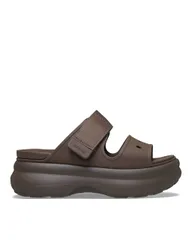 Soho Two Strap Flatform Sandals Dark Brown female