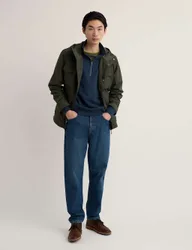 Hooded Utility Jacket Green male