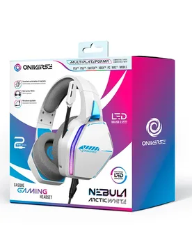 Casque Gaming Nebula White One Size unisex - Oniverse - FashionsVida