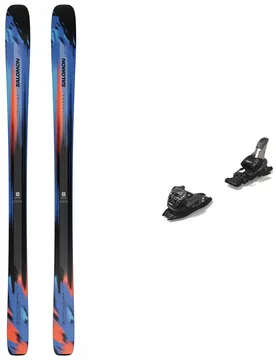Ski Set inkl. Bdg. All-Mountain-Ski Pack Stance Pro 90 2027 aus Holz Violett - Salomon - FashionsVida