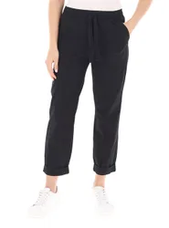 DEHA Pantalone in cotone NERO S