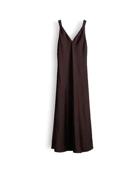 Midikleid QOVA PURE marrón 38 - someday - FashionsVida